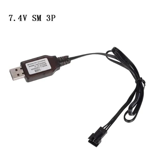 (1 шт.) Зарядное устройство SM 3P USB кабель для зарядки-7,4 В