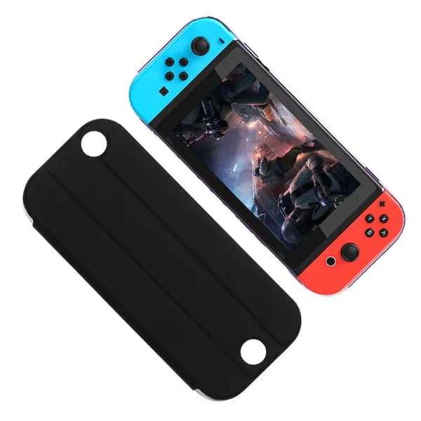 Чехол для Nintendo Switch 2, разъемный защитный корпус из TPU материала черного цвета