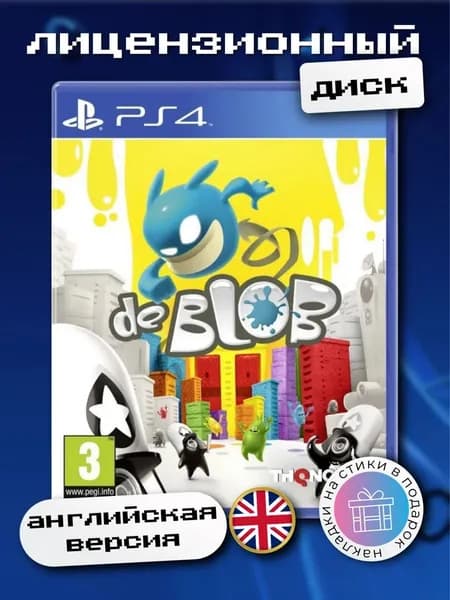 de Blob PS4, английская версия