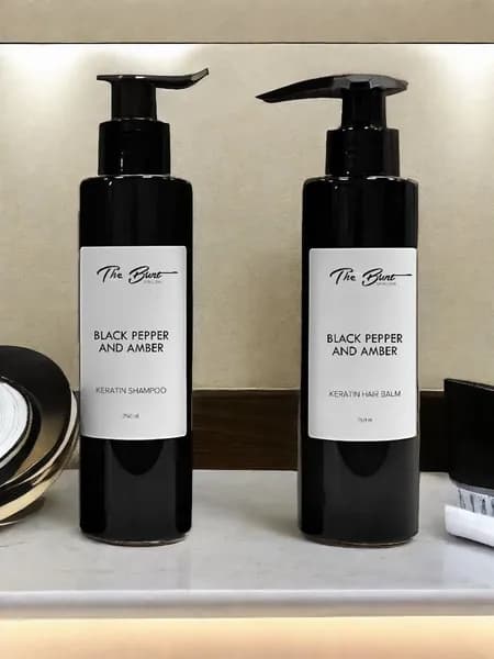 Набор для волос с кератином The Bunt Black Pepper (шампунь/бальзам)