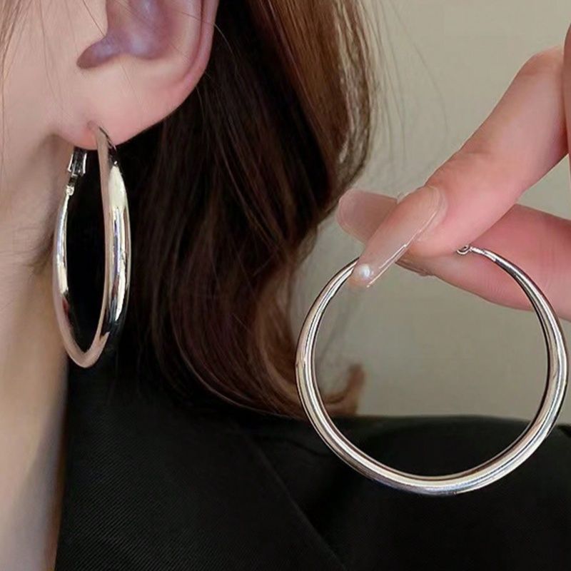 Серьги кольца