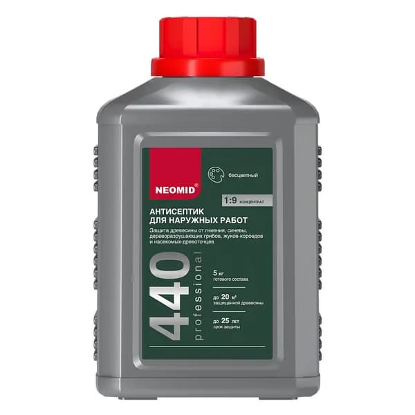 Neomid Антисептик для наружных работ Neomid 440 Eco конц. 0,5 л