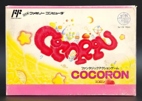 Игра Cocoron Boxed Famicom