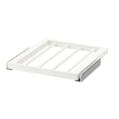 IKEA KOMPLEMENT скользящая вешалка для брюк белый (30446537)