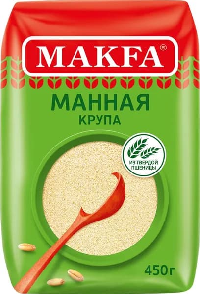 Крупа манная МАКFА, 450г
