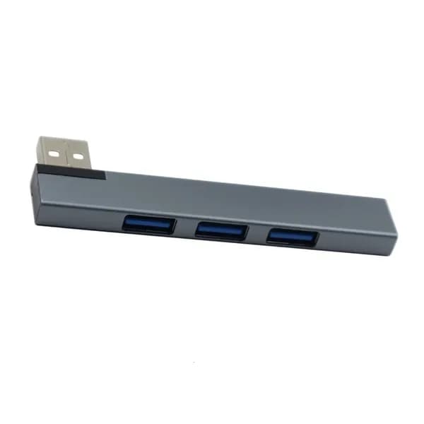 USB-хаб на 4 порта со скоростью 5 Гбит/с, Серый