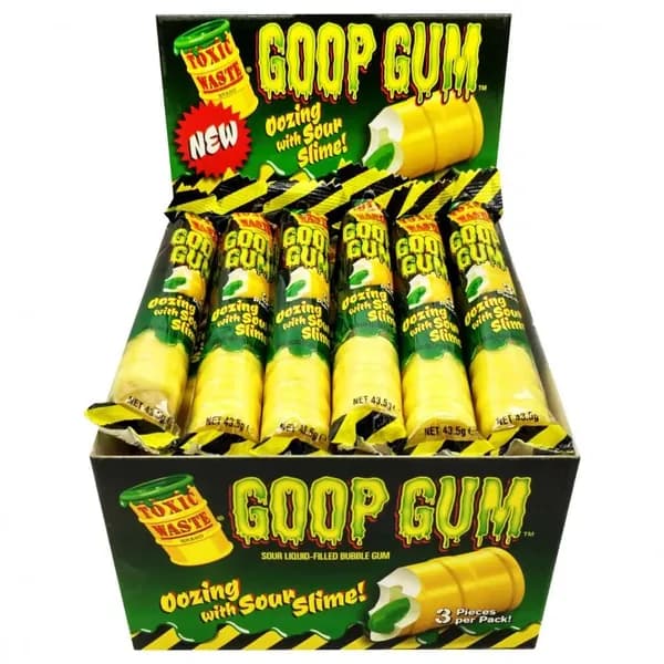 Жев.резинка "TOXIC GOOP GUM" 43,5гр /TOXIC WASTE