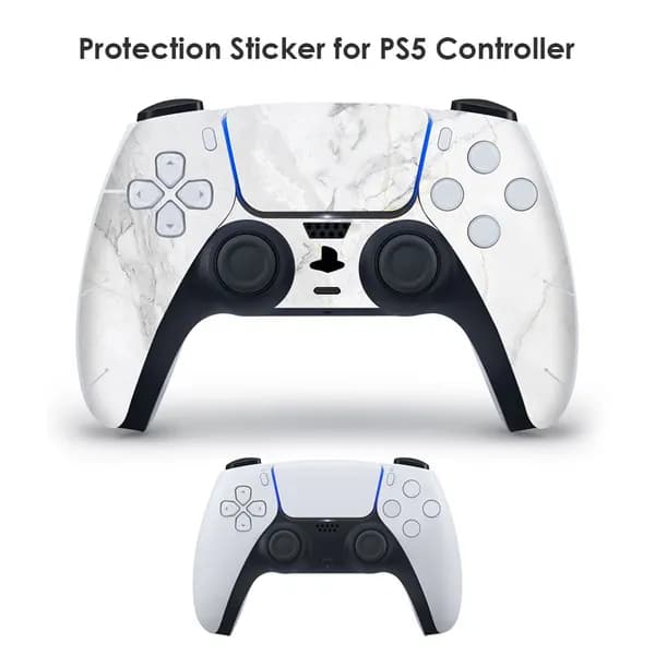 Защитная наклейка для геймпада PlayStation 5, водонепроницаемая и устойчивая к царапинам