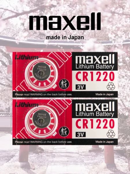Батарейка литиевая Maxell CR1220 2шт