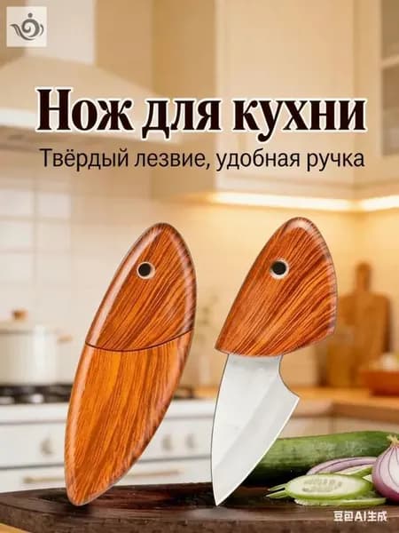 Походный карманный мини-нож, брелок-нож в форме рыбы