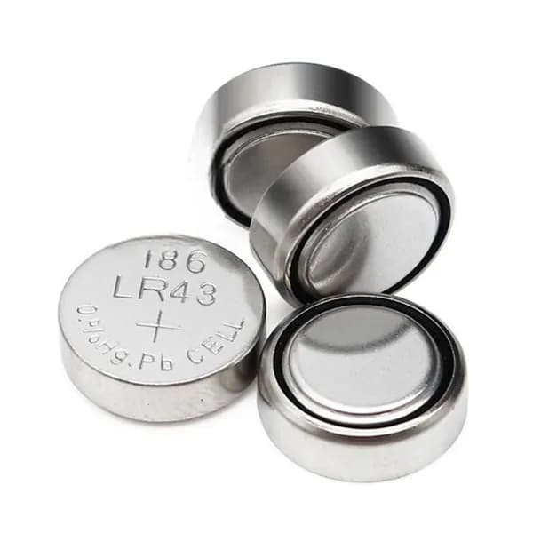 Батарейки-таблетки AG12/LR43/SR43SW/LR1142/186/386A, 20 штук