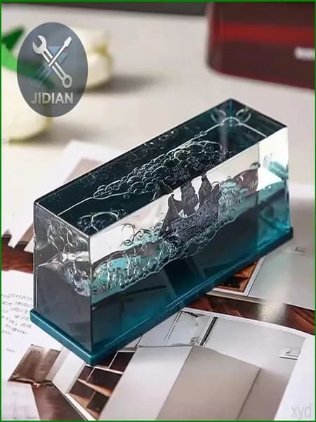 Коллекционный дрейфующий корабль, известный как Черная жемчужина/Black Pearl, в бутылке применяется качественным настольным декором.