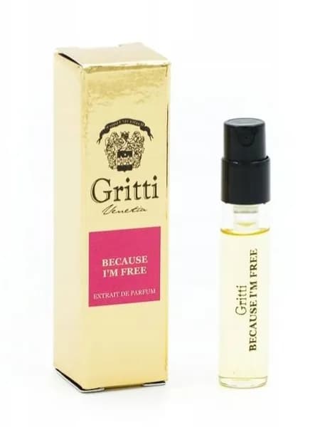 Gritti, Because I m Free 2 мл., Духи Унисекс (фирменный пробник)