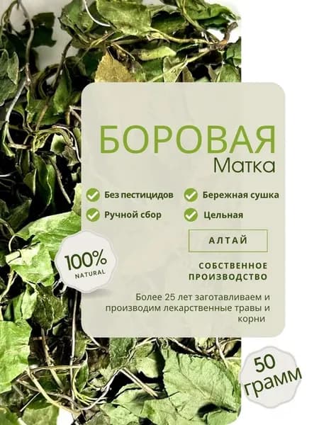 Боровая матка трава сушеная 50 гр