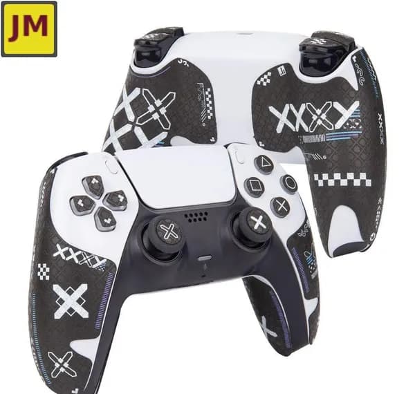 Чехол для PlayStation 5 из полиуретана, черно-серый