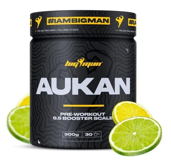 Aukan Pre-Workout BigMan Nutrition (300 гр) Лимон Лайм