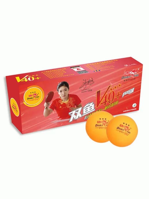 Мячи для настольного тенниса 3* V40+ ITTF Plastic ABS 10шт