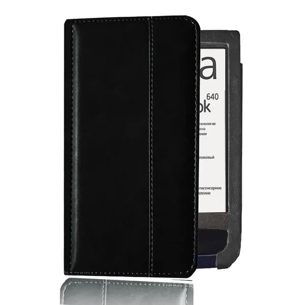 Чехол обложка для электронной книги Pocketbook 640 / 641 Aqua PB640 PB641 кожаный чехол