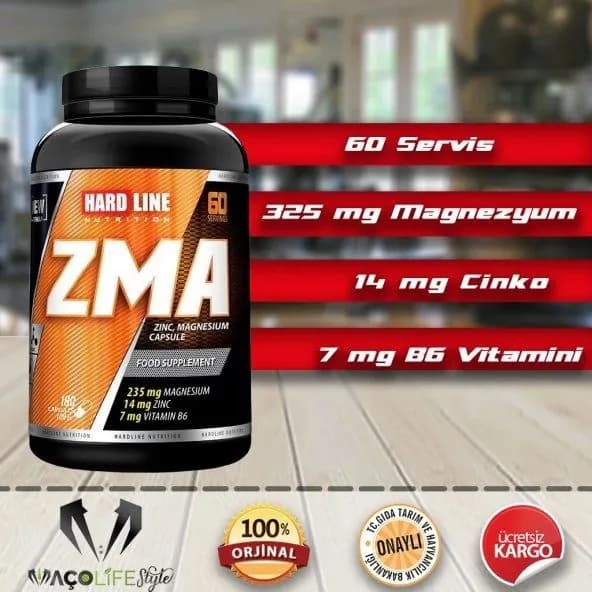 Hardline Nutrition ZMA 180 Капсула