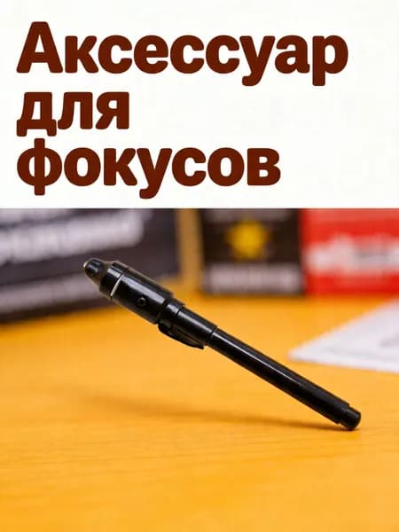 Черная невидимая ручка с ультрафиолетовым маркером для рисования и игр
