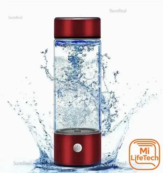 Портативная бутылка для водородной воды 420 мл