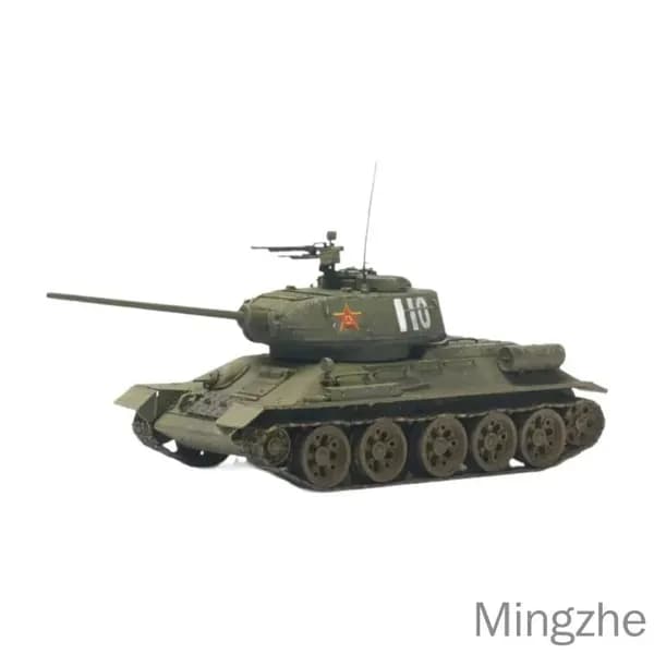 Сборная модель танка Т-34 в масштабе 1:72, развивающая игрушка для детей и коллекционеров