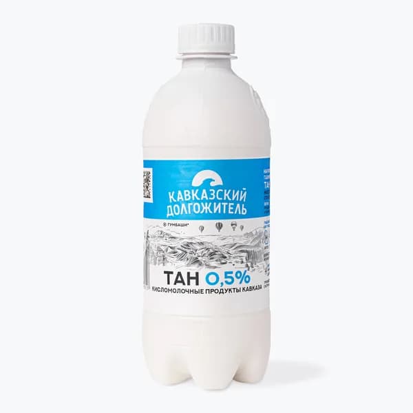 Тан 0,5%, 0,5 л, Кавказский долгожитель