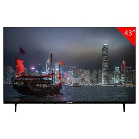 Asano Телевизор 43″ Full HD, черный