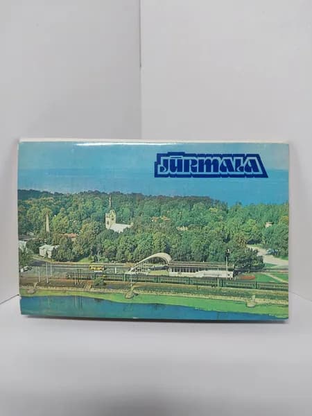 Открытка винтажная. JURMALA/ ЮРМАЛА (комплект из 18 открыток) 1981 год