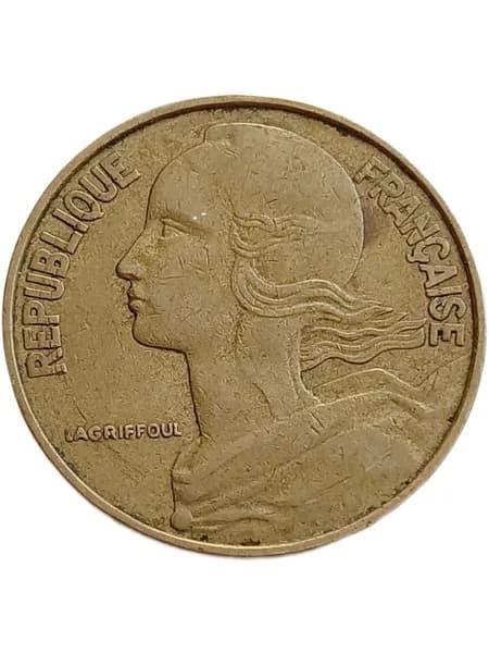 20 сантимов 1963 Франция