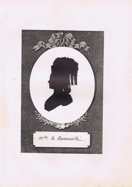 Пелагея Федотовна Каменская. Антикварная гравюра (цинкография). Россия, 1899 г.
