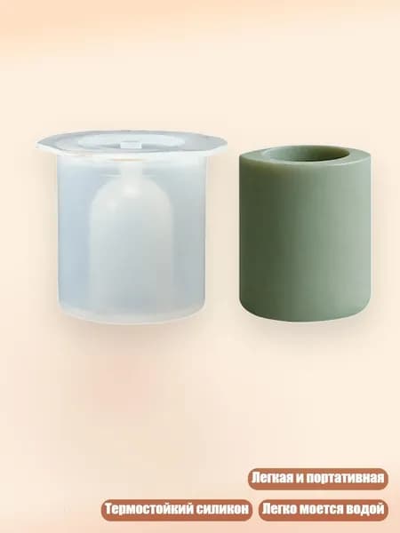 Прочная силиконовая подставка для ваз из пробирок до 5 см, - Single hole cylindri