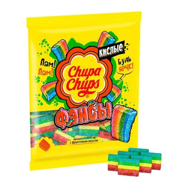 Фансы Мармелад жевательный Chupa Chups 150г