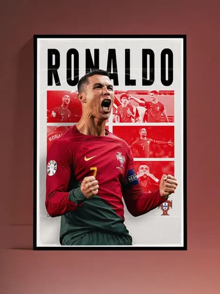 Постер "Cristiano Ronaldo", 42.03 см х 29.7 см