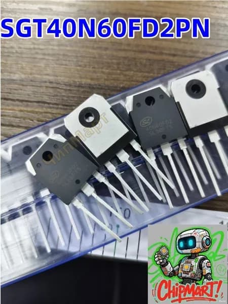 1 шт. 2024+ новый SGT40N60FD2PN TO-3P 600В 40А IGBT