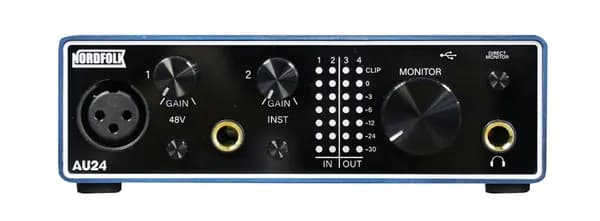 Внешняя звуковая карта с USB NordFolk AU24