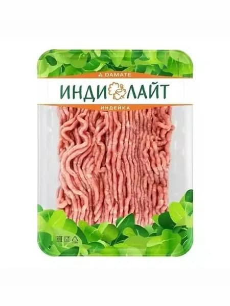 Фарш Индилайт из голени индейки охлажденный, 450 г