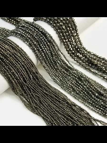 Бусины Garnet бордовые, 3 мм