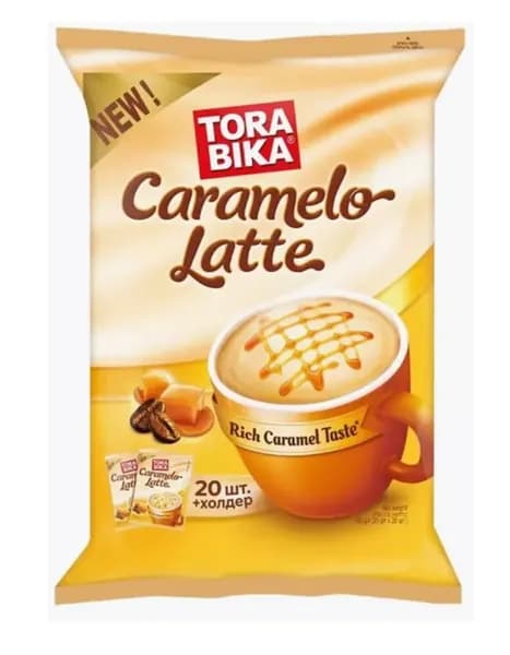 Кофейный напиток Торабика CARAMELO LATTE (25 г 20 пак) 1 шт