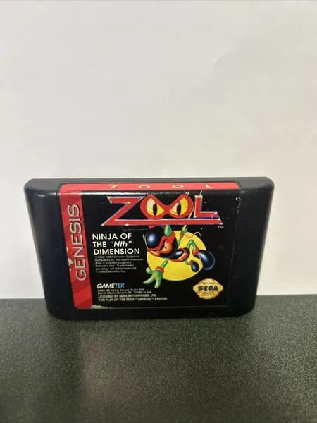 Игровой картридж для приставки 16 bit: Zool (без коробки)