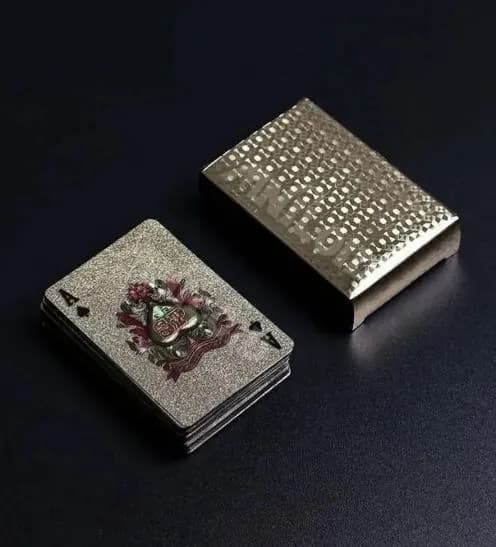 Карты Неоновые Игральные 54 Шт, / Подарочные Для Покера, Карточных Игр,водонепроница
