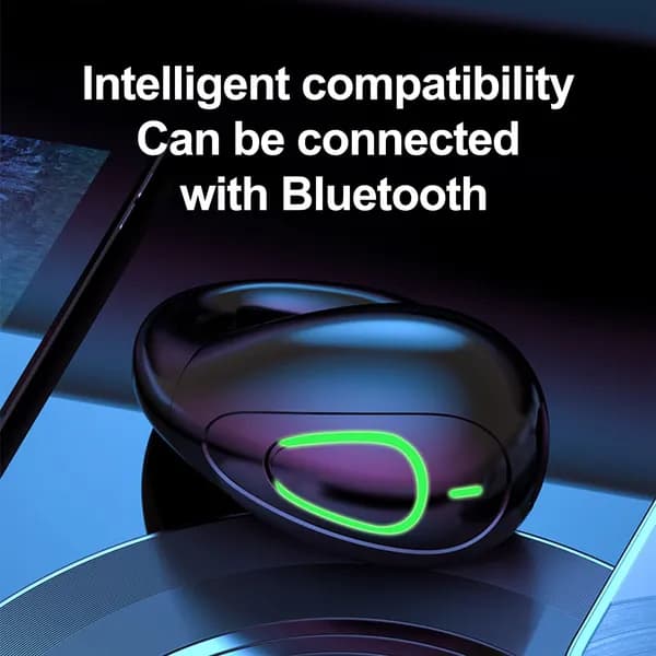 Наушники беспроводные с микрофоном, Bluetooth, черный