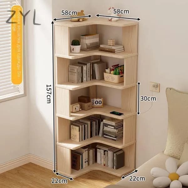 Шкаф книжный, 58х58х157 см