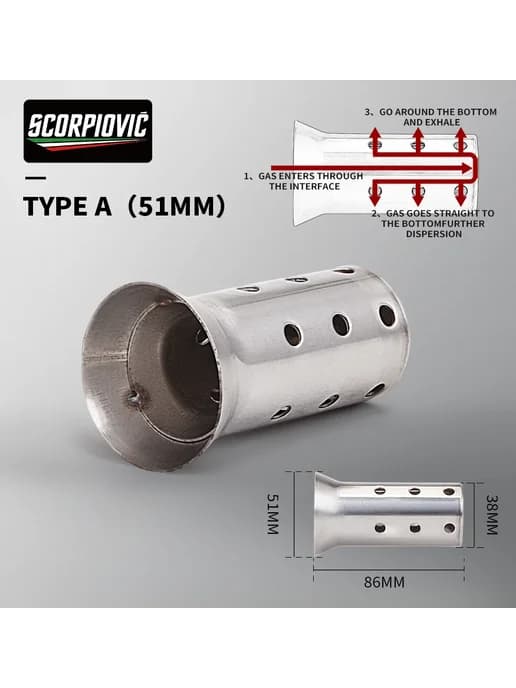 Глушитель DB Killer Scorpiovic Type A 51 мм