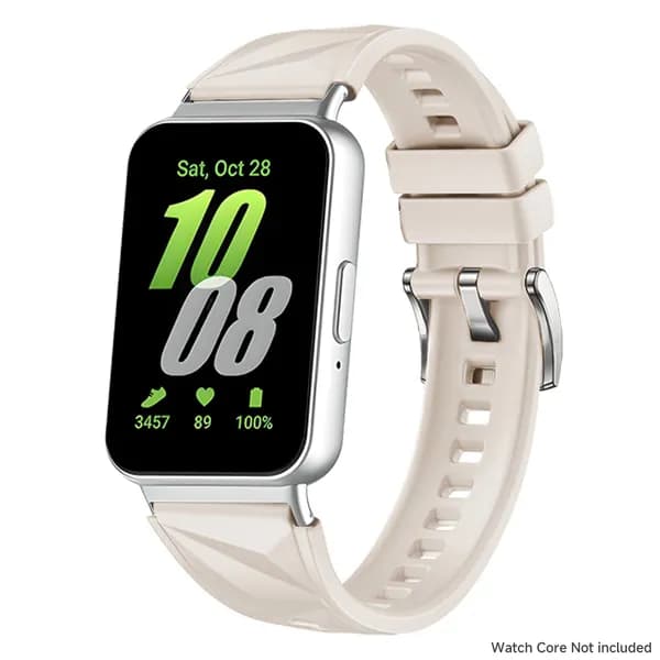 Мягкий силиконовый ремешок для Samsung Galaxy Fit 3, Аксессуары для умных часов, узор из ледяных кристаллов