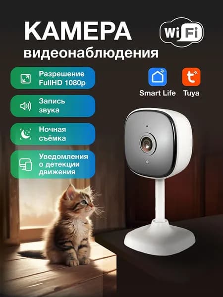 Камера видеонаблюдения wifi для дома, IZITRONIC ОЛСЕС