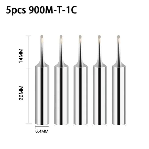 Набор из 5 паяльных жал серии 900M-T-IC