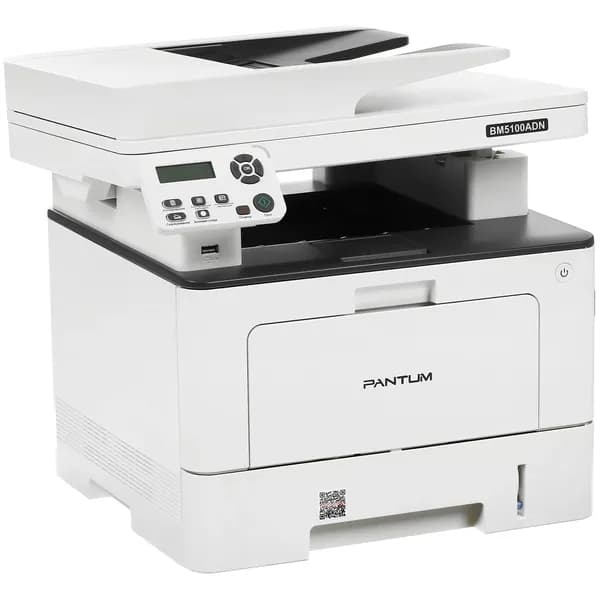 МФУ Лазерное Pantum BM5100ADN, двусторонняя печать, двустороннее сканирование, USB, LAN