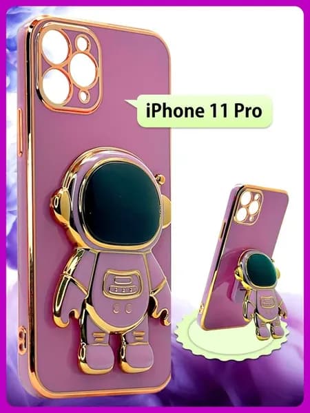 Чехол подставка с попсокет на Apple iPhone 11 Pro