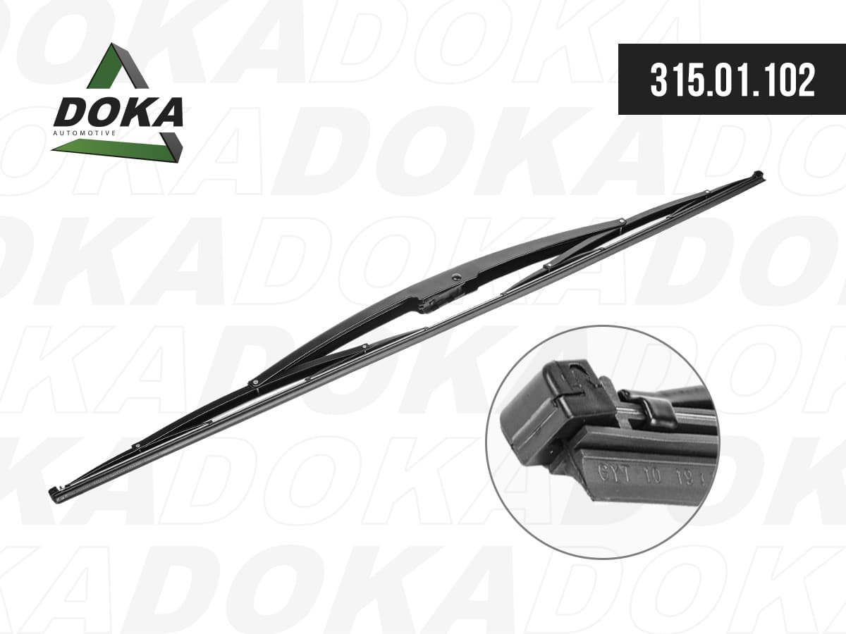 DOKA Щетка стеклоочистителя каркасная L 1000 (40') под крючок MB Conecto A0018201345 315.01.102